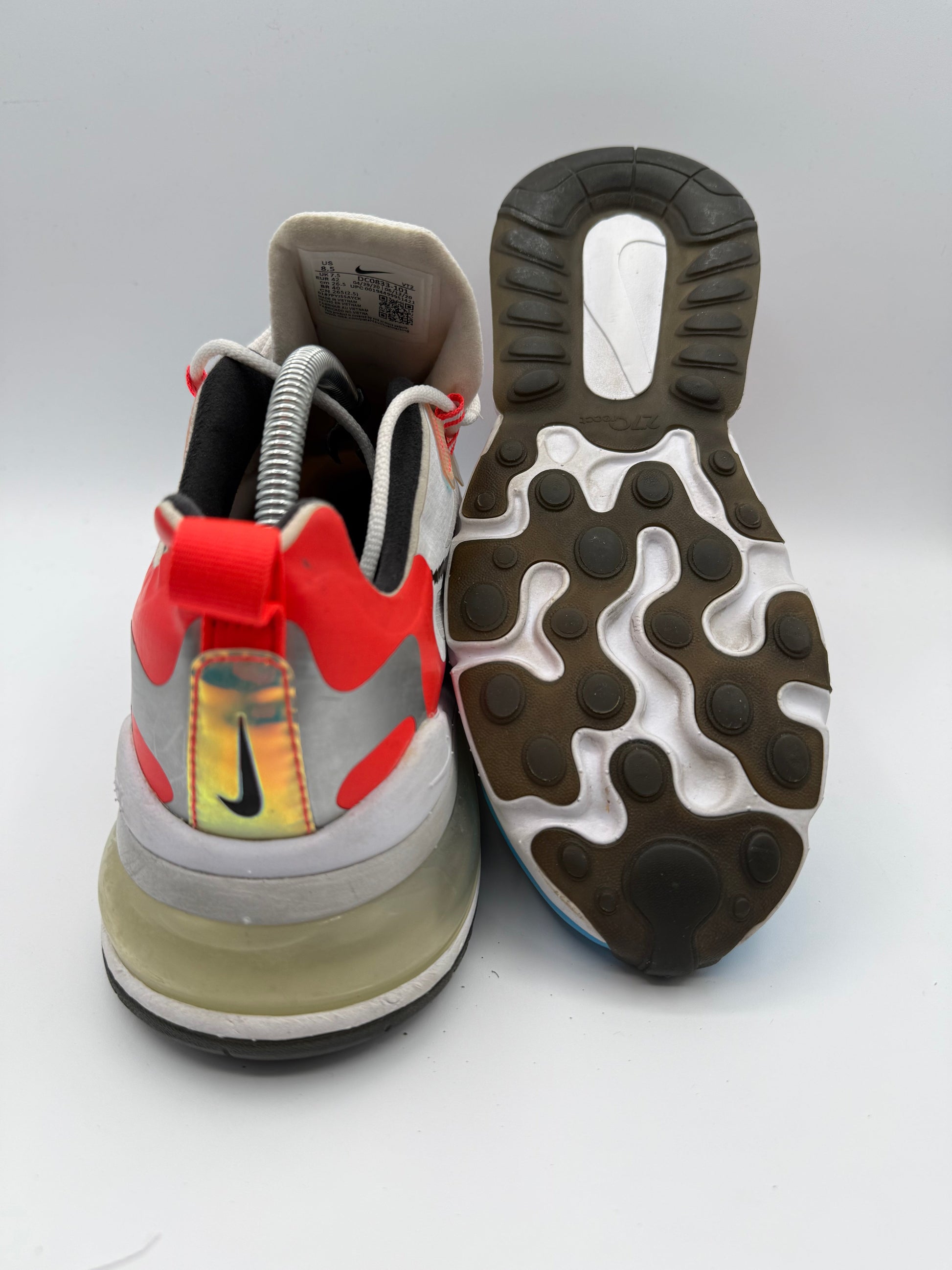 L1919 Nike Air Max 270 React Have a Good Game UK 7.5 - RecycledStreetwear
