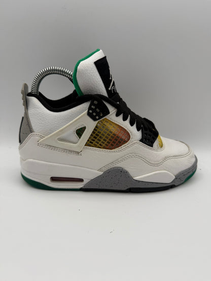 L2003 Jordan 4 Retro Lucid Green Rasta (Women's) UK 3.5 - RecycledStreetwear