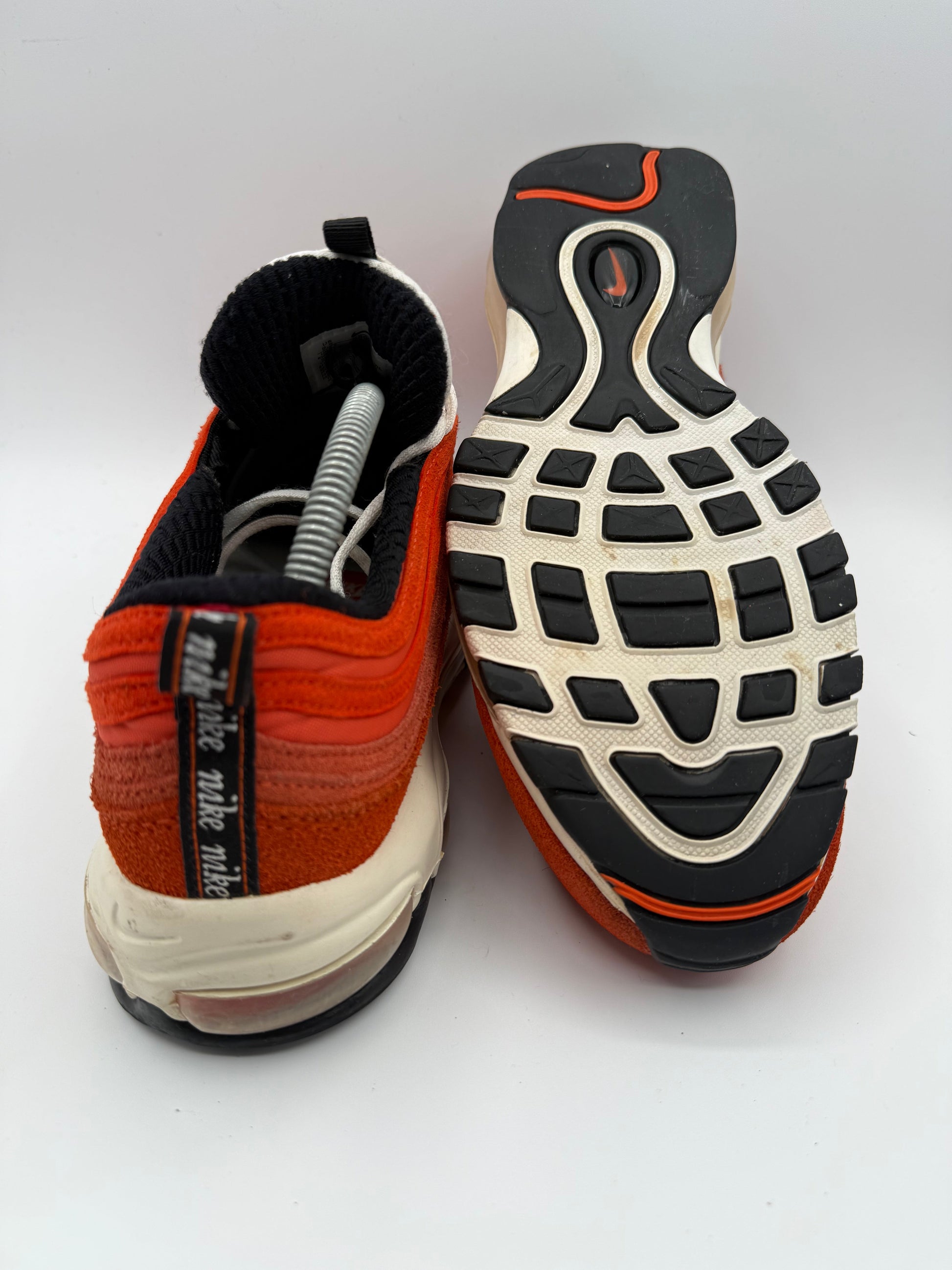 L2014 Nike Air Max 97 First Use Blood Orange UK 8.5 - RecycledStreetwear