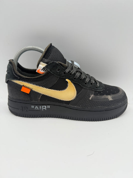 L2030 Nike Air Force 1 Low Off - White Black White UK 4.5 - RecycledStreetwear