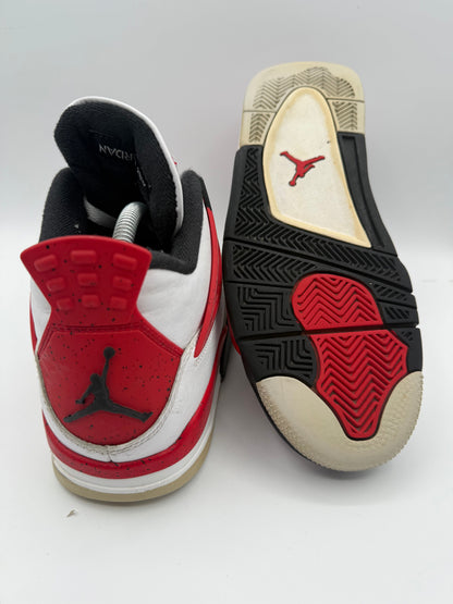 L2035 Jordan 4 Retro Red Cement UK 7 - RecycledStreetwear