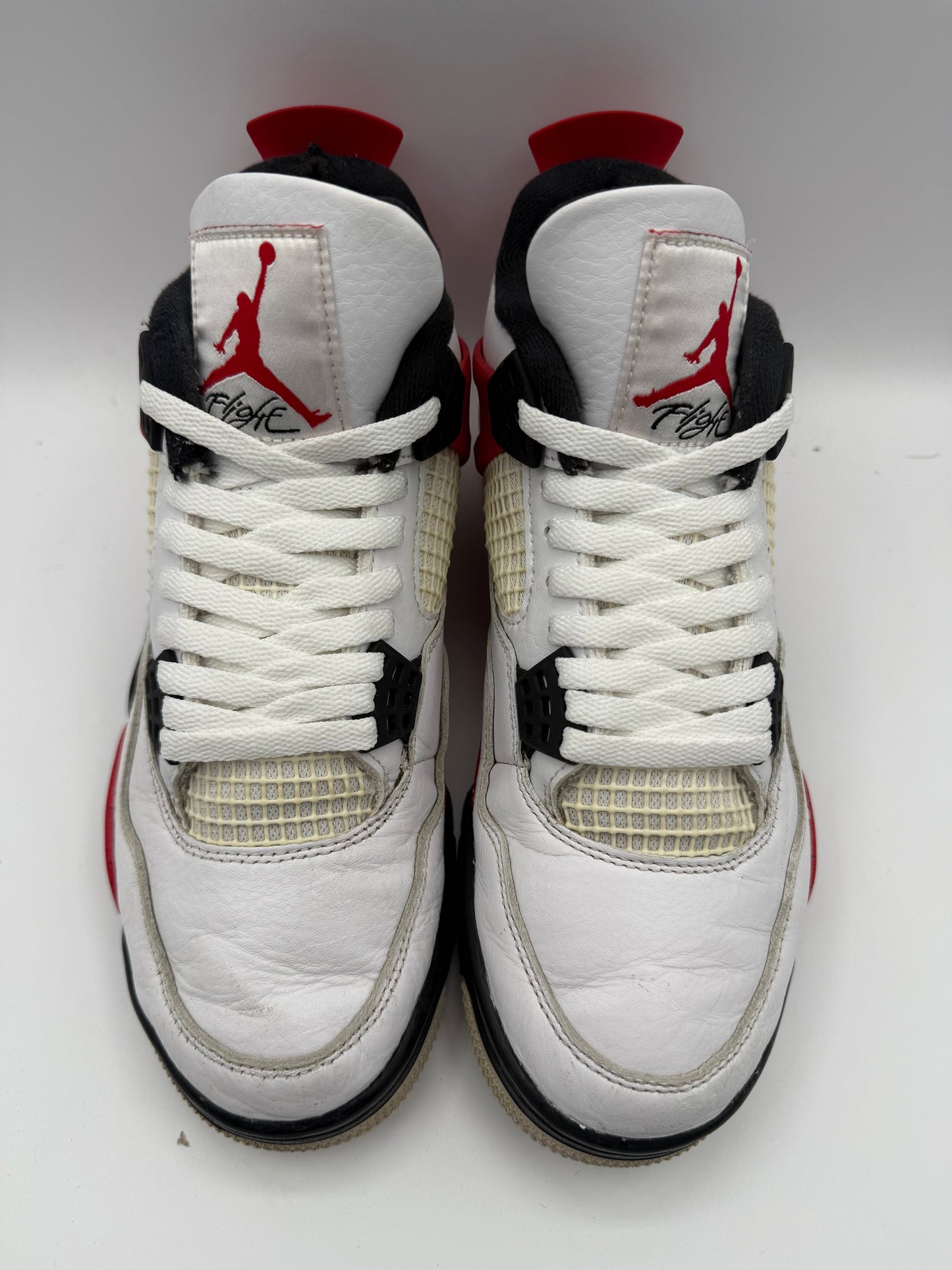 L2035 Jordan 4 Retro Red Cement UK 7 - RecycledStreetwear