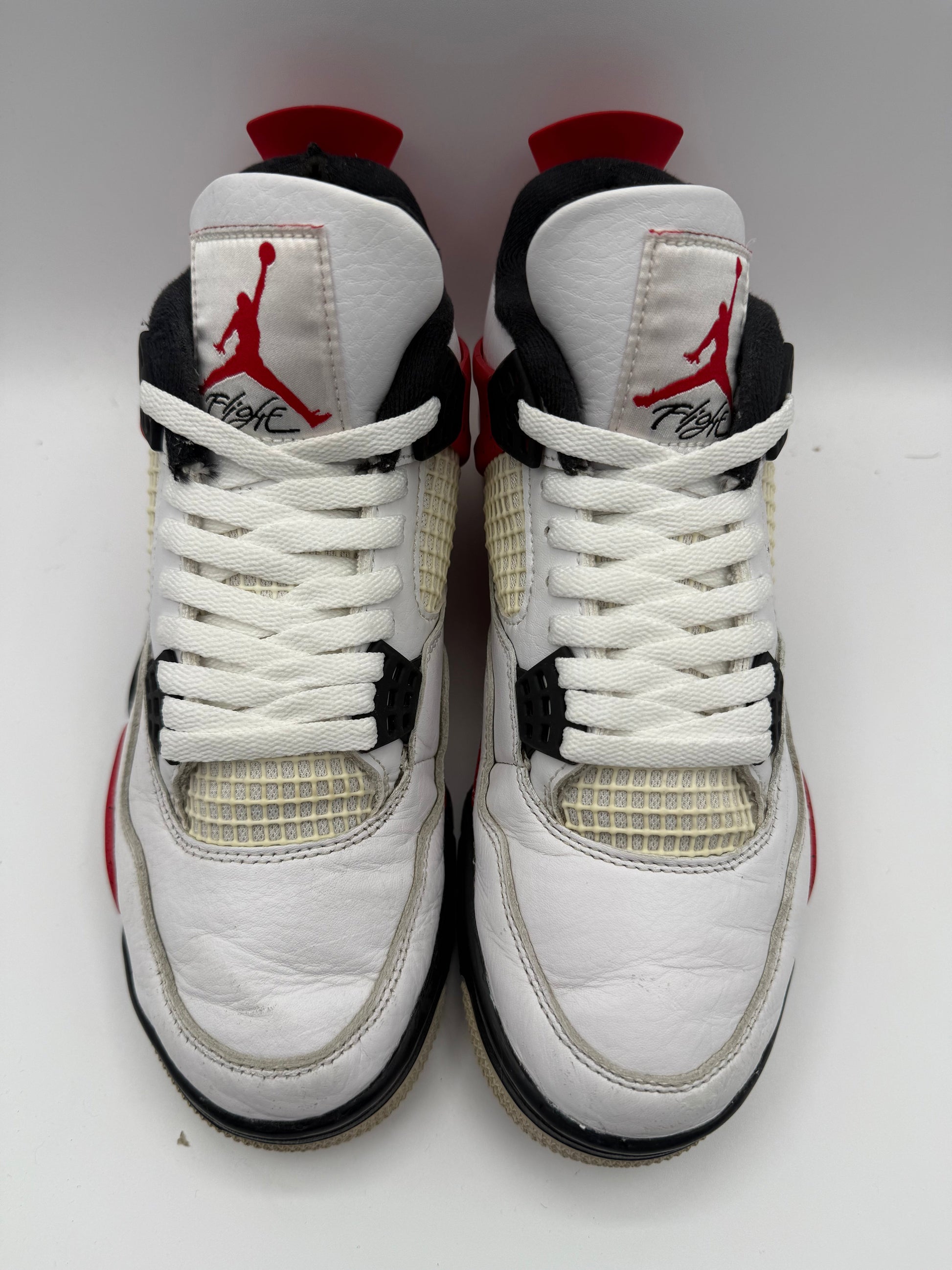 L2035 Jordan 4 Retro Red Cement UK 7 - RecycledStreetwear