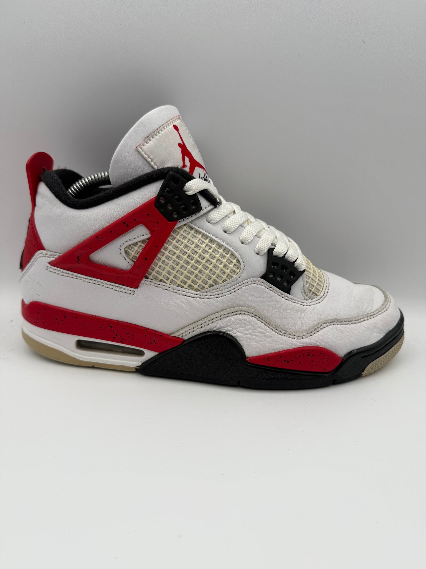 L2035 Jordan 4 Retro Red Cement UK 7 - RecycledStreetwear