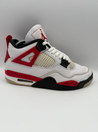 L2035 Jordan 4 Retro Red Cement UK 7 - RecycledStreetwear