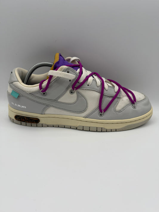 L2042 Nike Dunk Low Off - White Lot 28 UK 9 - RecycledStreetwear