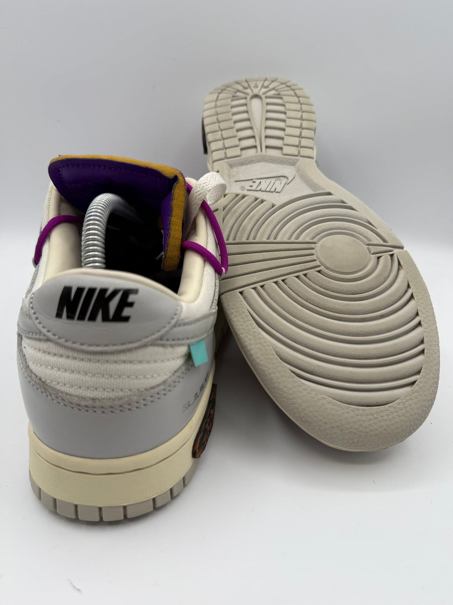 L2042 Nike Dunk Low Off - White Lot 28 UK 9 - RecycledStreetwear
