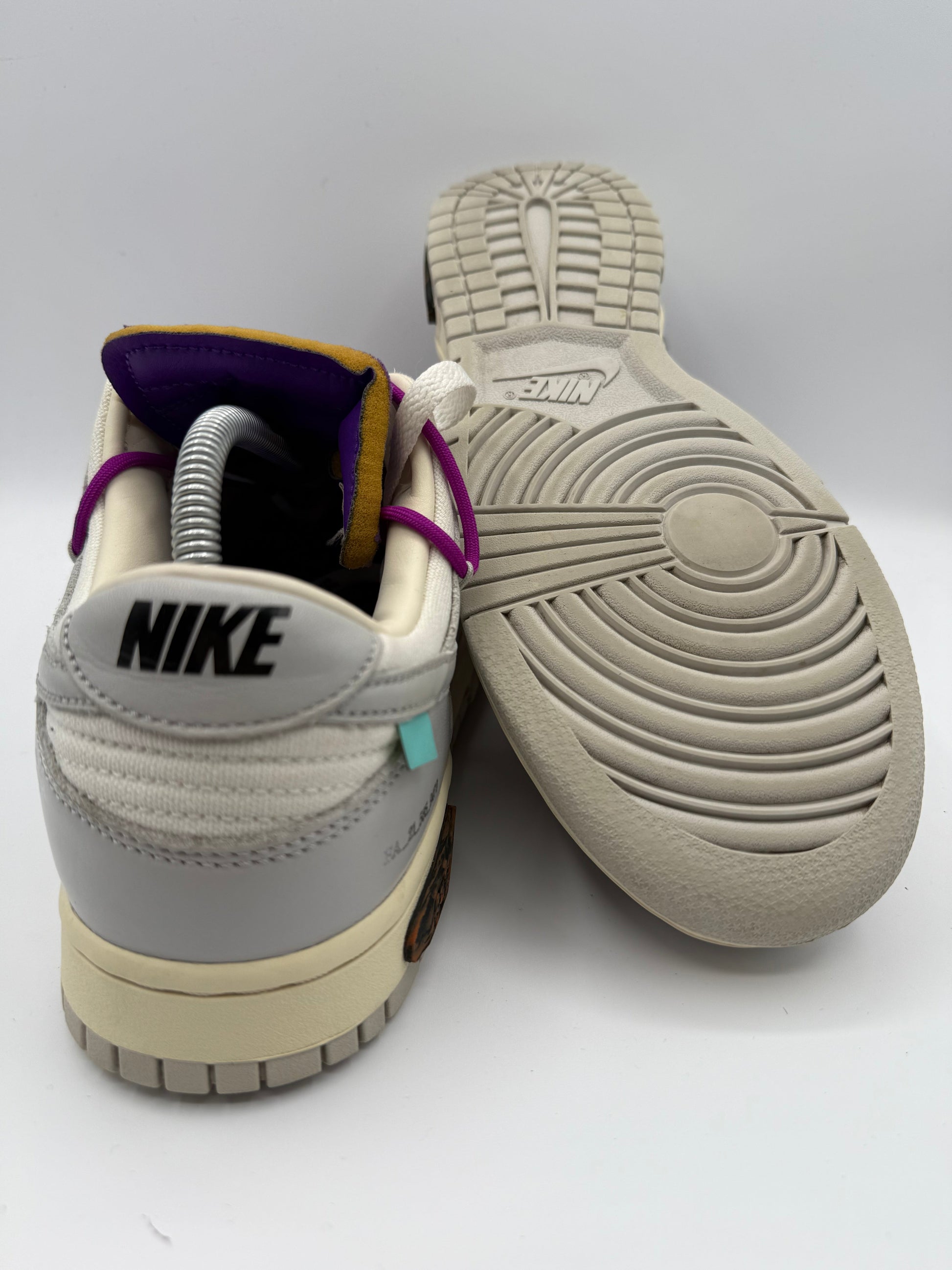 L2042 Nike Dunk Low Off - White Lot 28 UK 9 - RecycledStreetwear