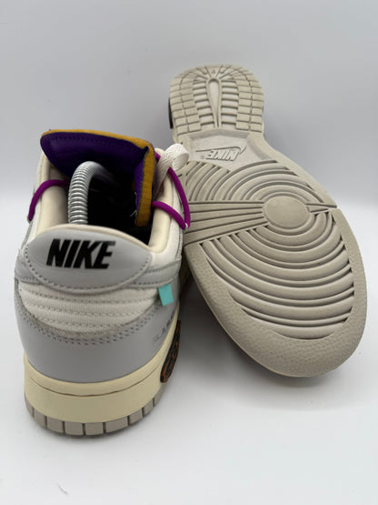L2042 Nike Dunk Low Off - White Lot 28 UK 9 - RecycledStreetwear