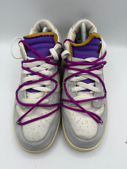 L2042 Nike Dunk Low Off - White Lot 28 UK 9 - RecycledStreetwear