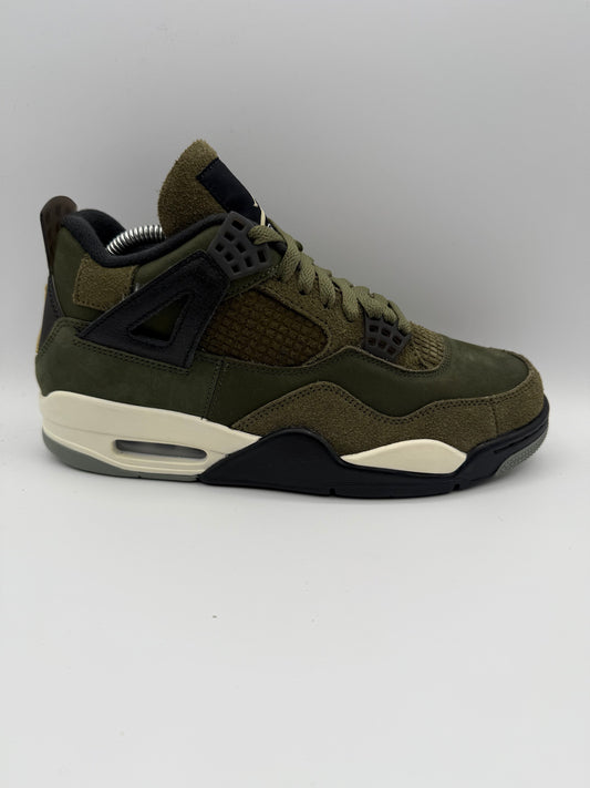 L2051 Jordan 4 Retro SE Craft Medium Olive UK 7 - RecycledStreetwear