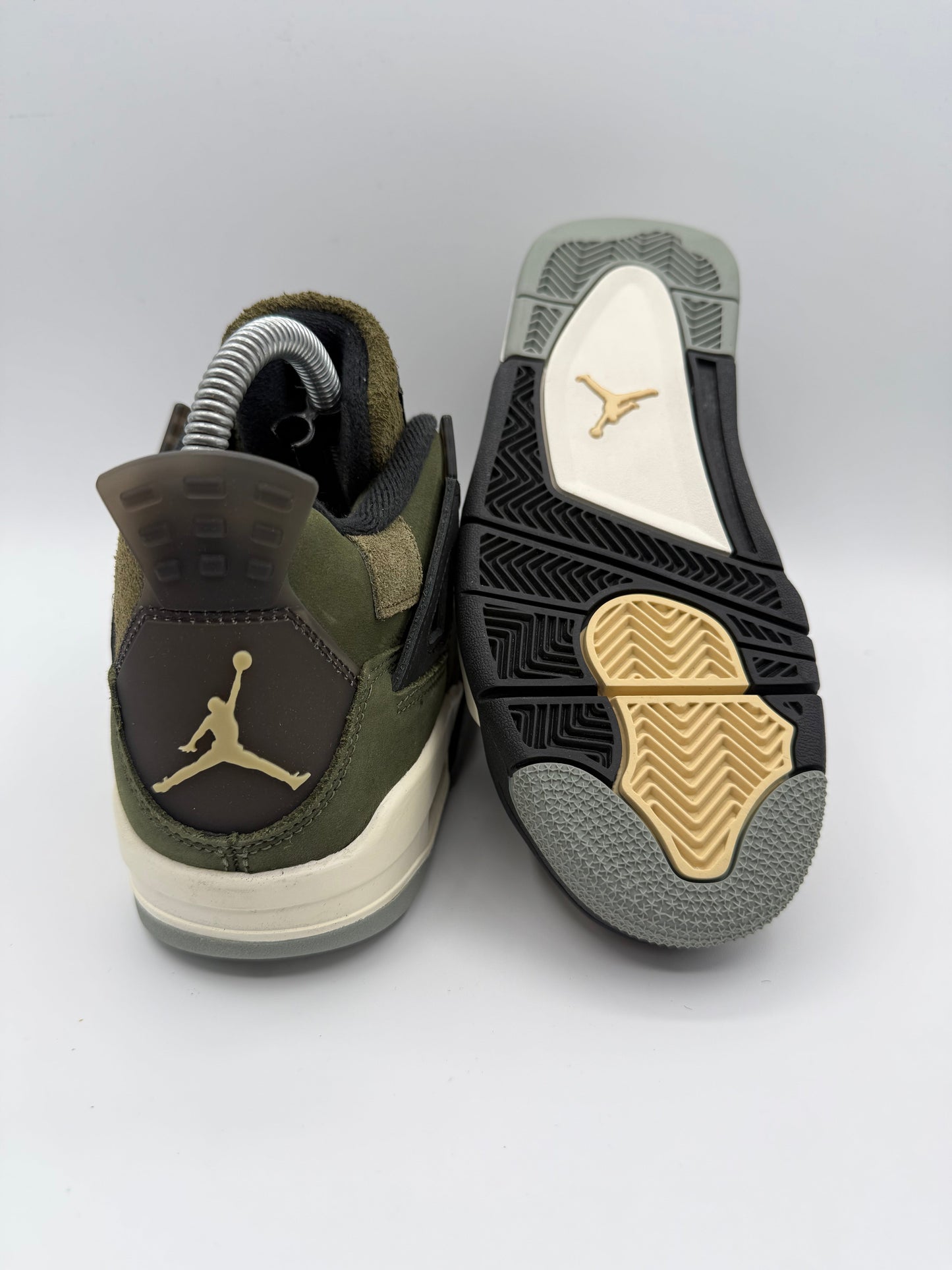 L2054 Jordan 4 Retro SE Craft Medium Olive (GS) UK 4 - RecycledStreetwear