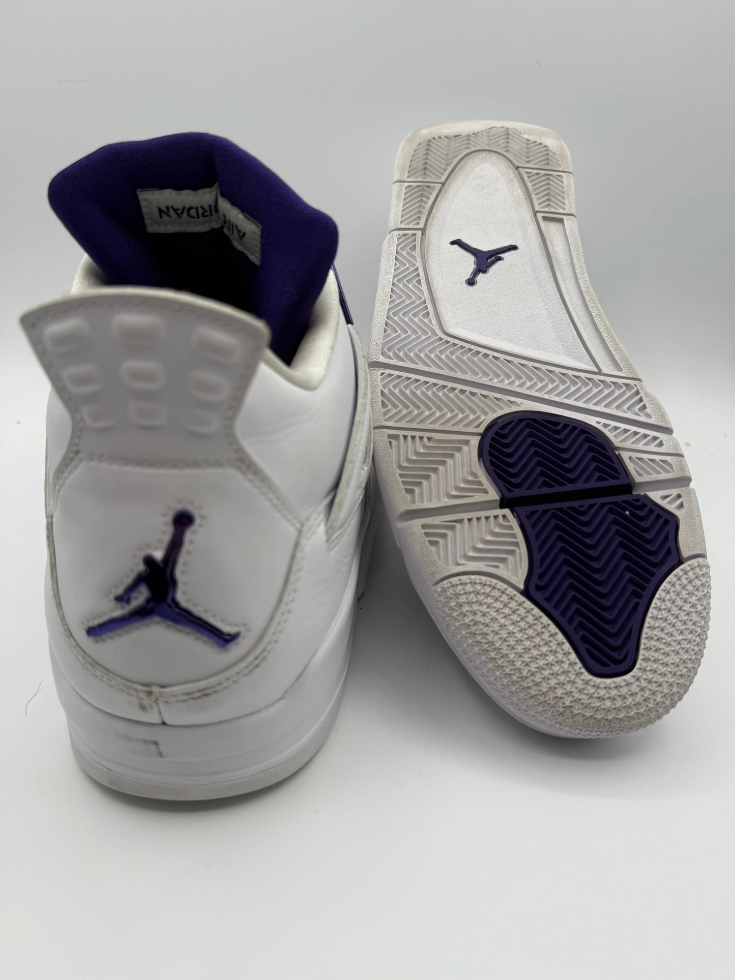 L2069 Jordan 4 Retro Metallic Purple UK 12 - RecycledStreetwear