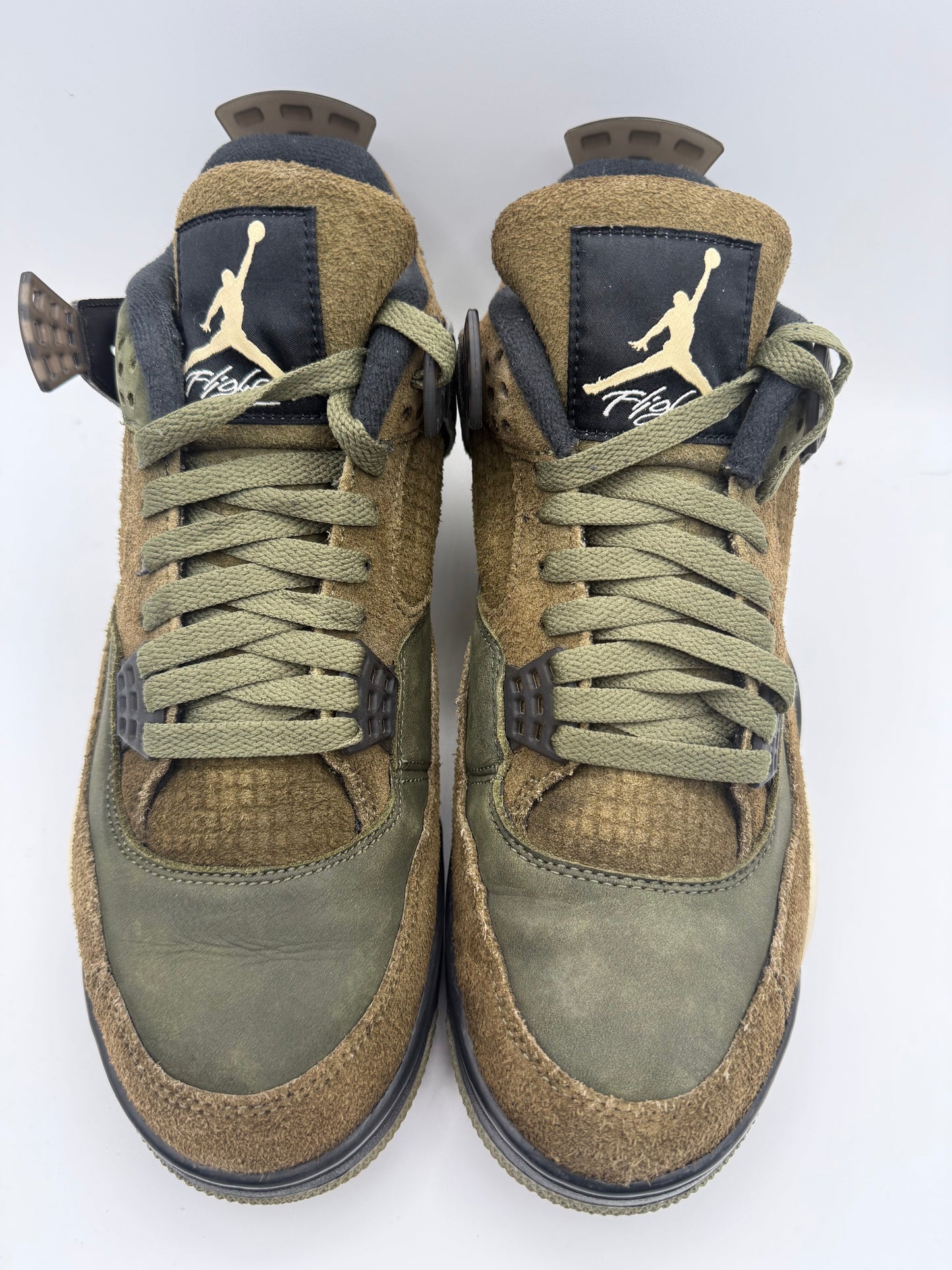 L2102 Jordan 4 Retro SE Craft Medium Olive UK 9 - RecycledStreetwear