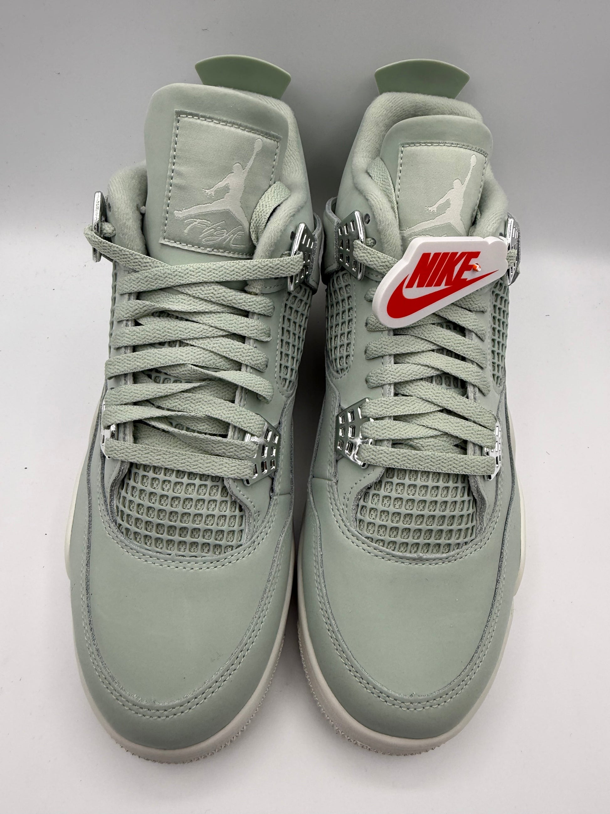 L2246 Jordan 4 Retro Seafoam Sail UK 9.5 - RecycledStreetwear