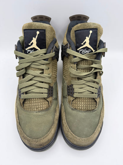 L2256 Jordan 4 Retro SE Craft Medium Olive UK 8.5 - RecycledStreetwear