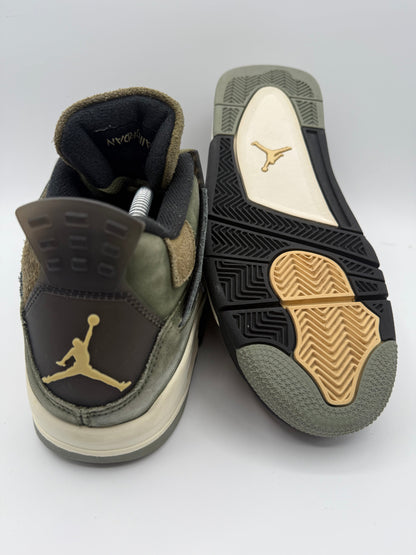 L2266 Jordan 4 Retro SE Craft Medium Olive UK 8.5 - RecycledStreetwear