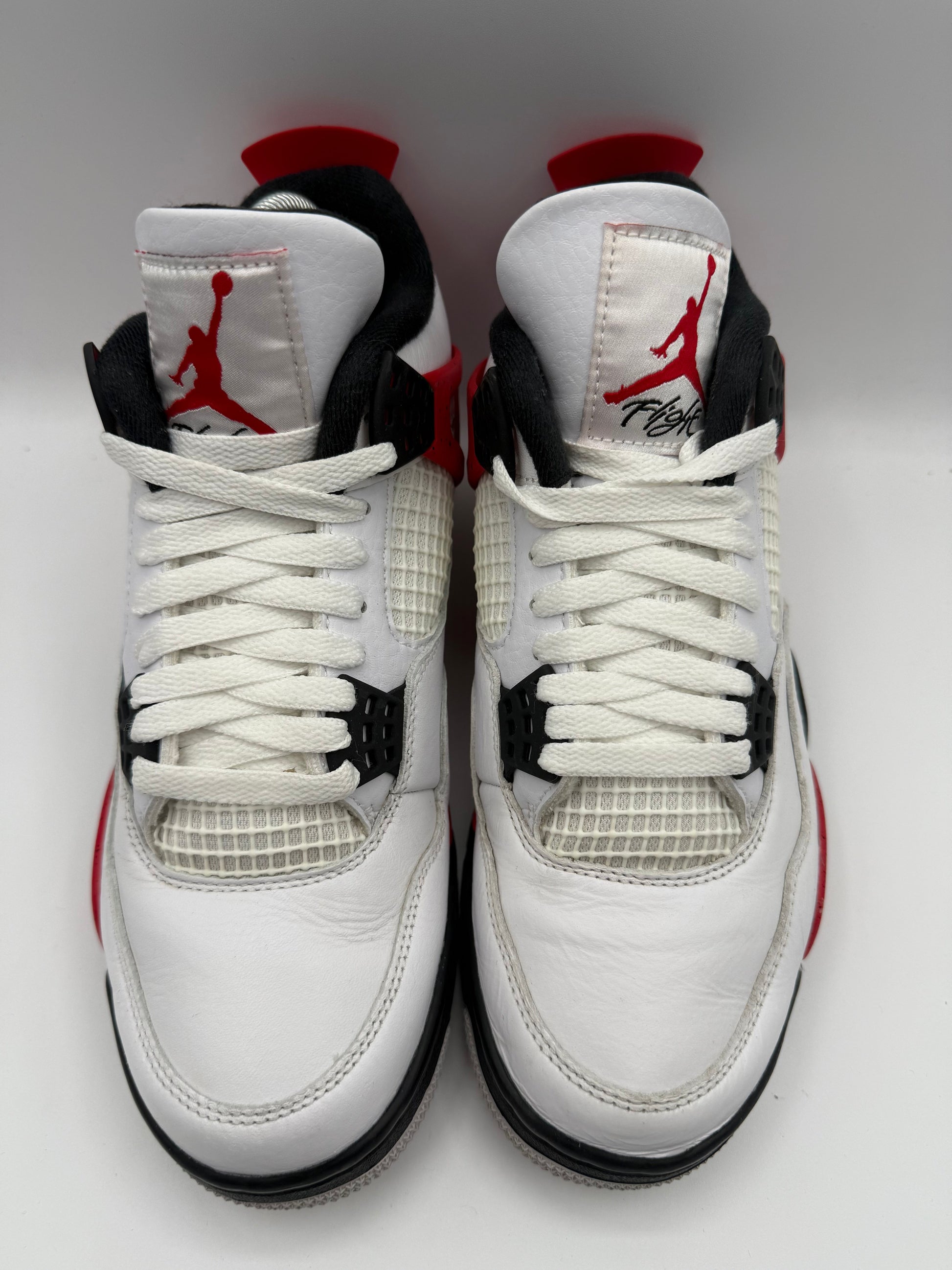 L2281 Jordan 4 Retro Red Cement UK 7 - RecycledStreetwear