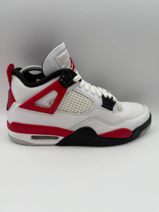 L2281 Jordan 4 Retro Red Cement UK 7 - RecycledStreetwear