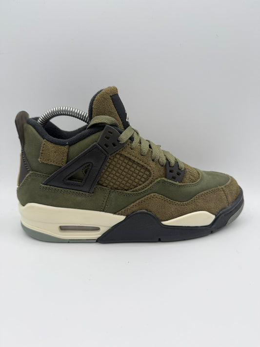 L2304 Jordan 4 Retro SE Craft Medium Olive (GS) UK 5.5 - RecycledStreetwear