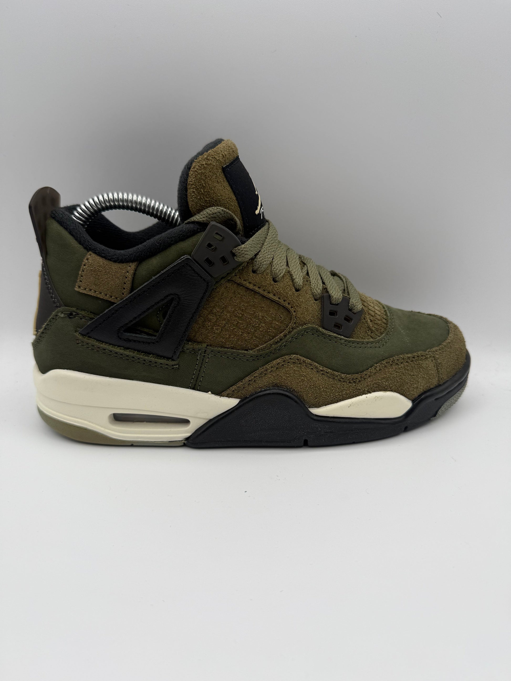 L2314 Jordan 4 Retro SE Craft Medium Olive (GS) UK 5 - RecycledStreetwear