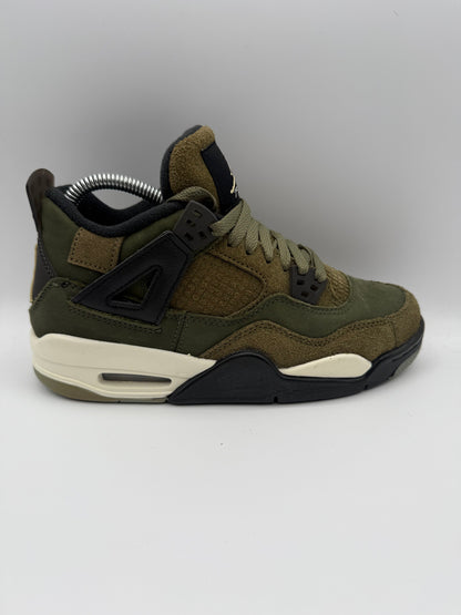L2314 Jordan 4 Retro SE Craft Medium Olive (GS) UK 5 - RecycledStreetwear