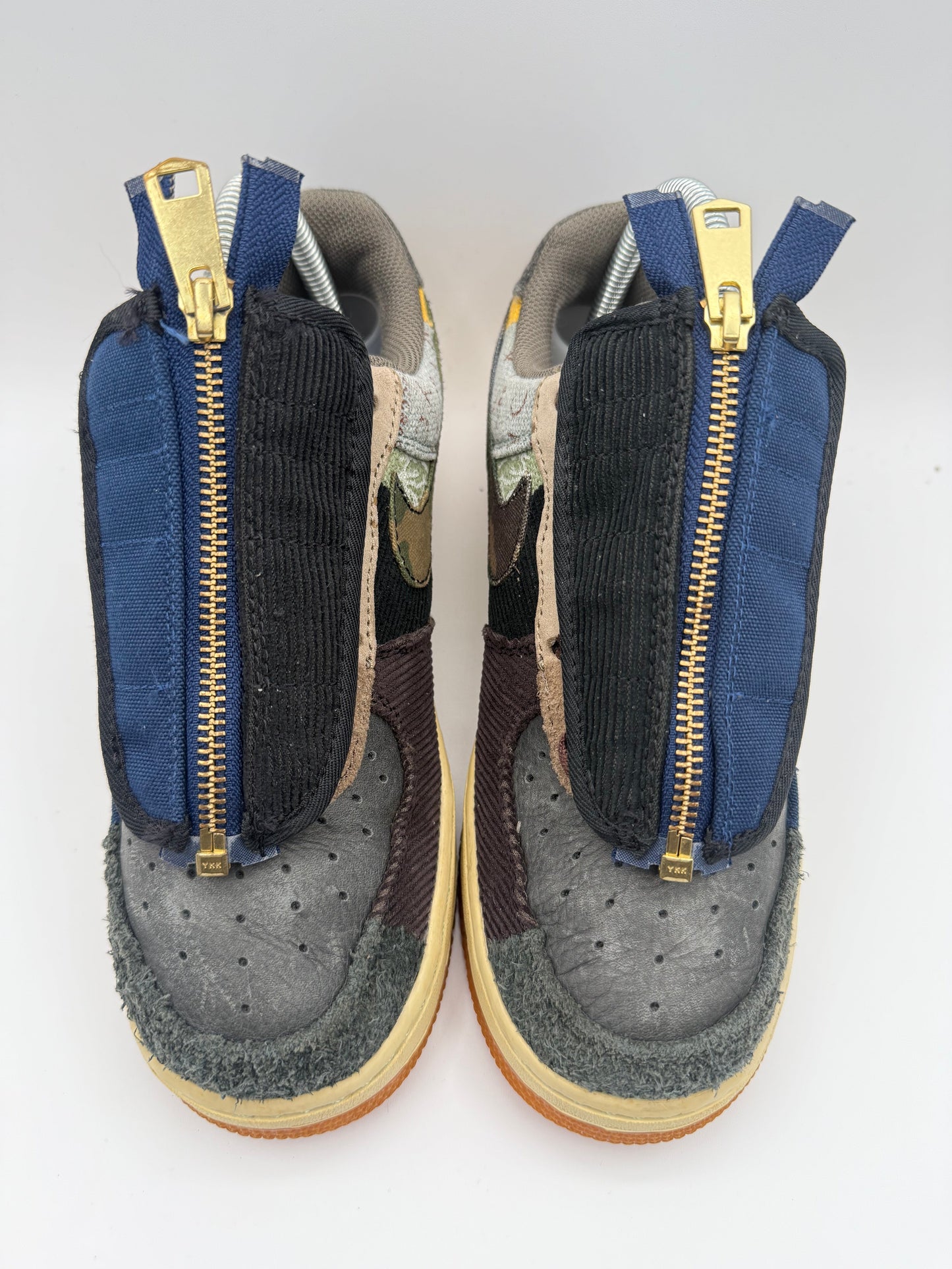 L2341 Nike Air Force 1 Low Travis Scott Cactus Jack UK 5 - RecycledStreetwear
