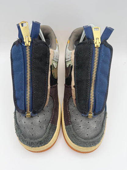 L2341 Nike Air Force 1 Low Travis Scott Cactus Jack UK 5 - RecycledStreetwear