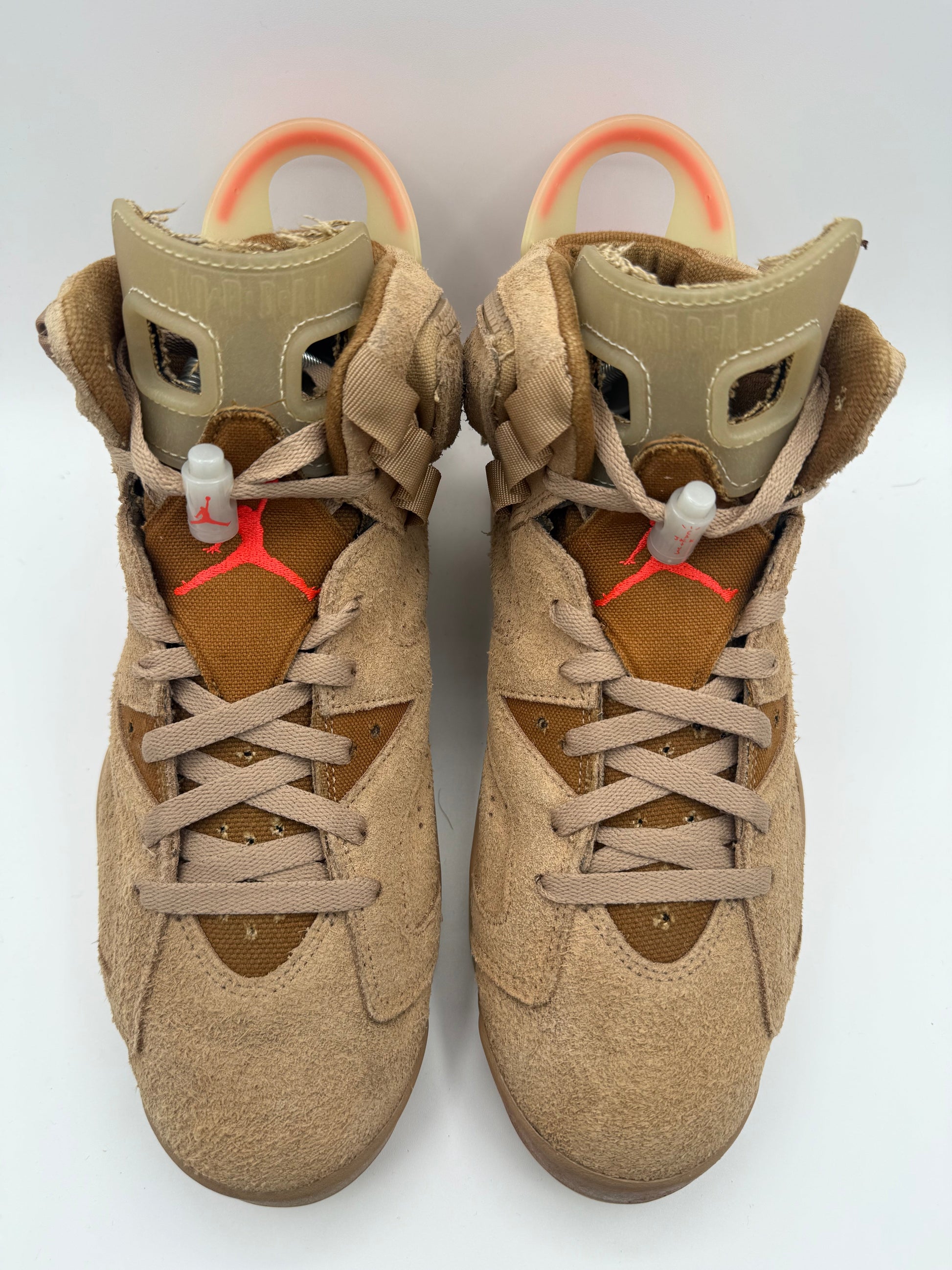 L2344 Jordan 6 Retro Travis Scott British Khaki UK 8.5 - RecycledStreetwear