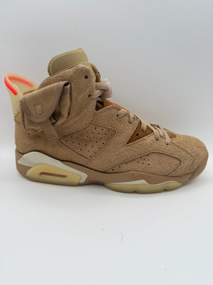 L2344 Jordan 6 Retro Travis Scott British Khaki UK 8.5 - RecycledStreetwear