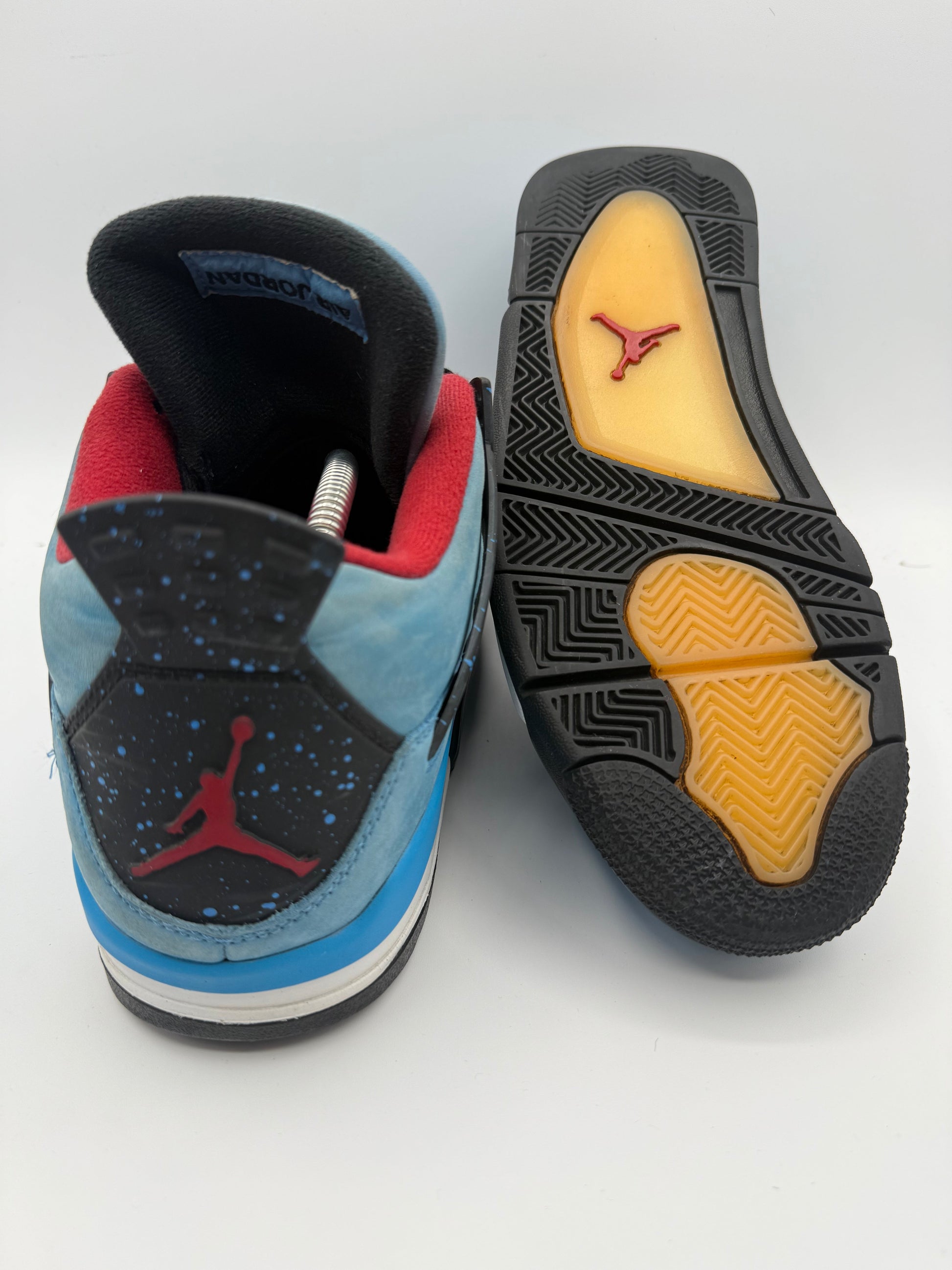 L2345 Jordan 4 Retro Travis Scott Cactus Jack UK 9 - RecycledStreetwear