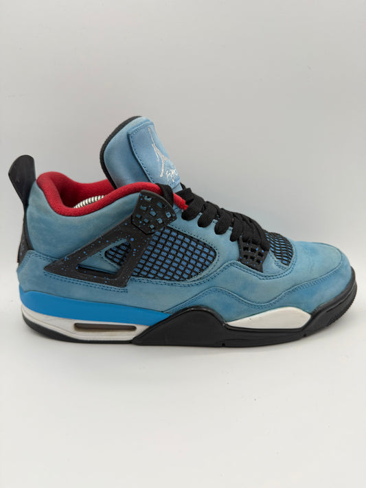 L2345 Jordan 4 Retro Travis Scott Cactus Jack UK 9 - RecycledStreetwear