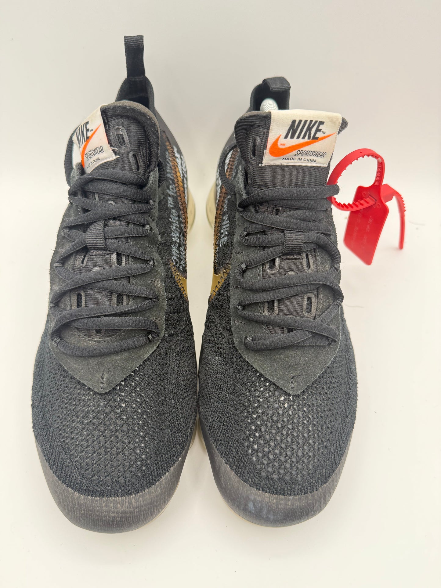 L2476 Nike Air VaporMax Off - White Black (2018) UK 8.5 - RecycledStreetwear