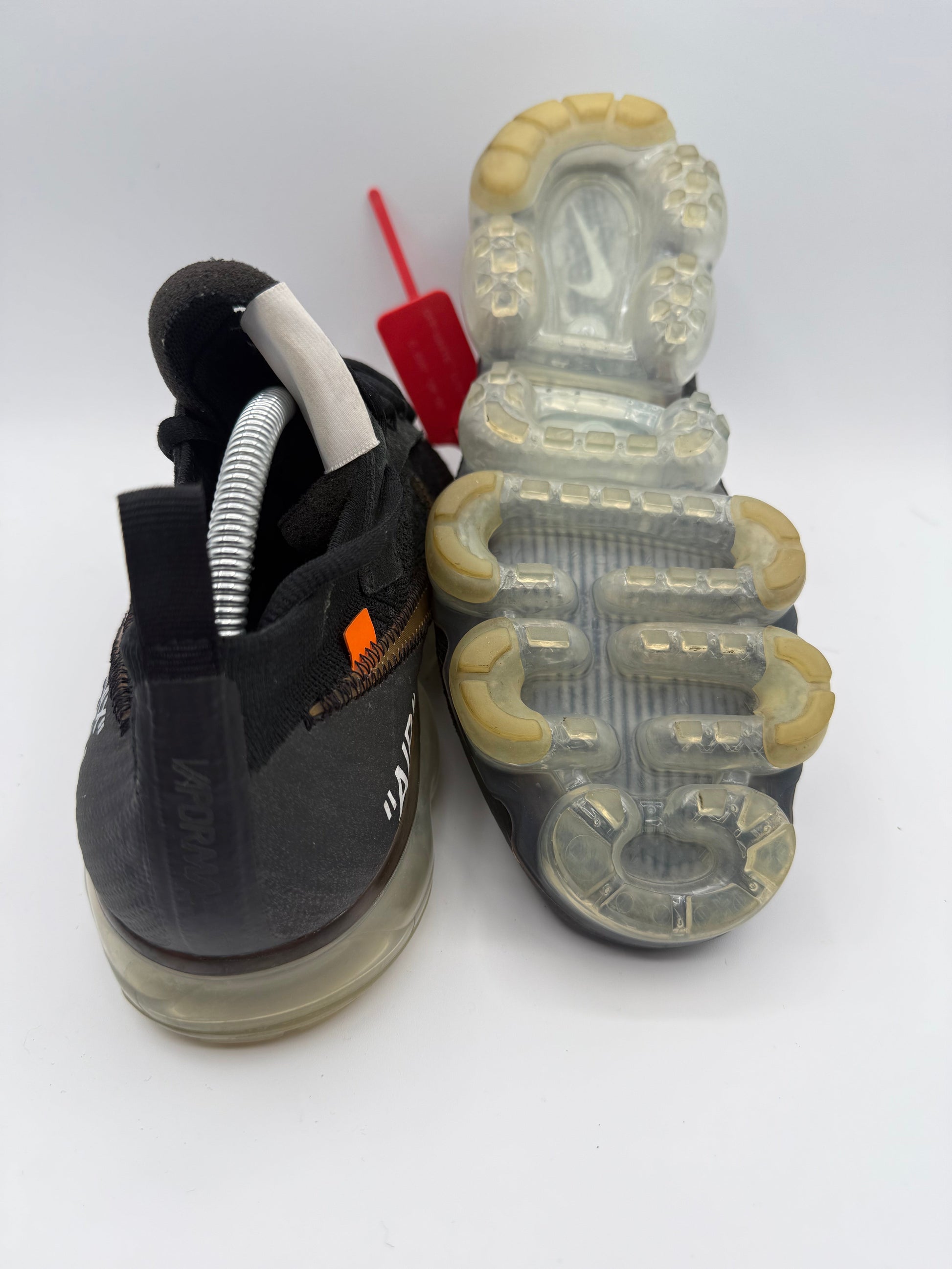 L2476 Nike Air VaporMax Off - White Black (2018) UK 8.5 - RecycledStreetwear
