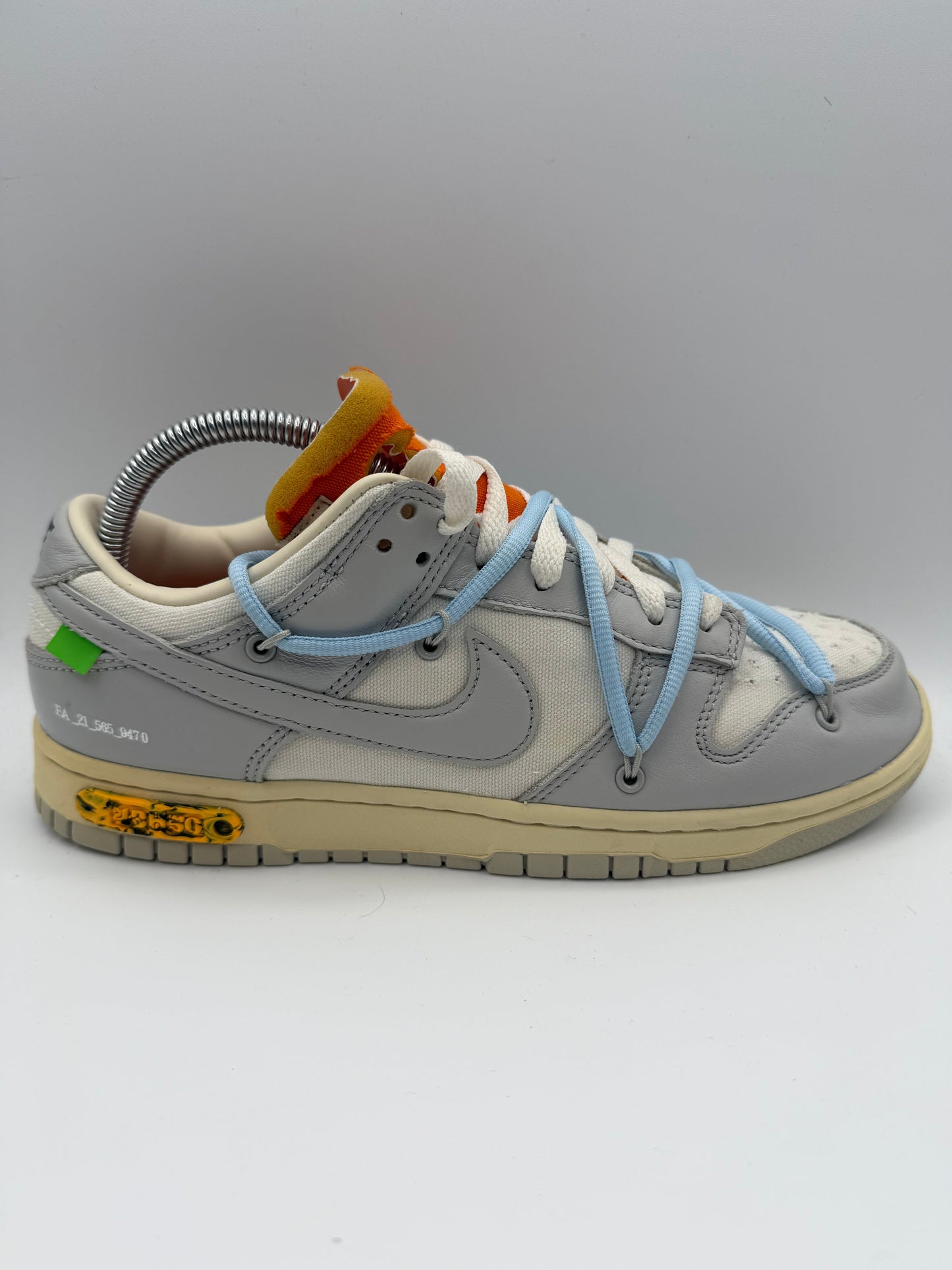 L2480 Nike Dunk Low Off - White Lot 43 UK 8 - RecycledStreetwear