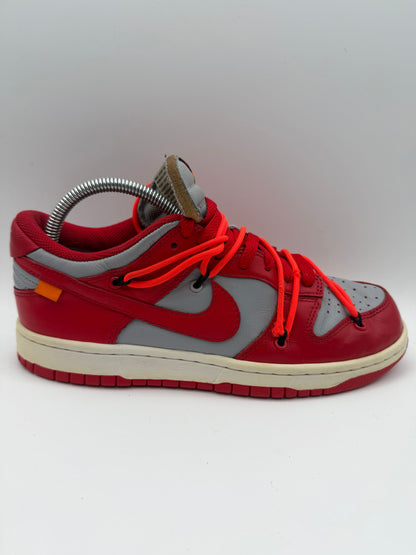 L2481 Nike Dunk Low Off - White University Red UK 6 - RecycledStreetwear