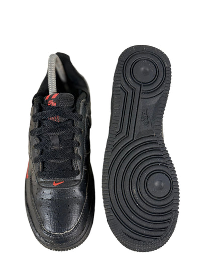 Nike Air Force 1 '07 LV8 'Reflective Swoosh - Black Crimson' UK 3.5 - RecycledStreetwear
