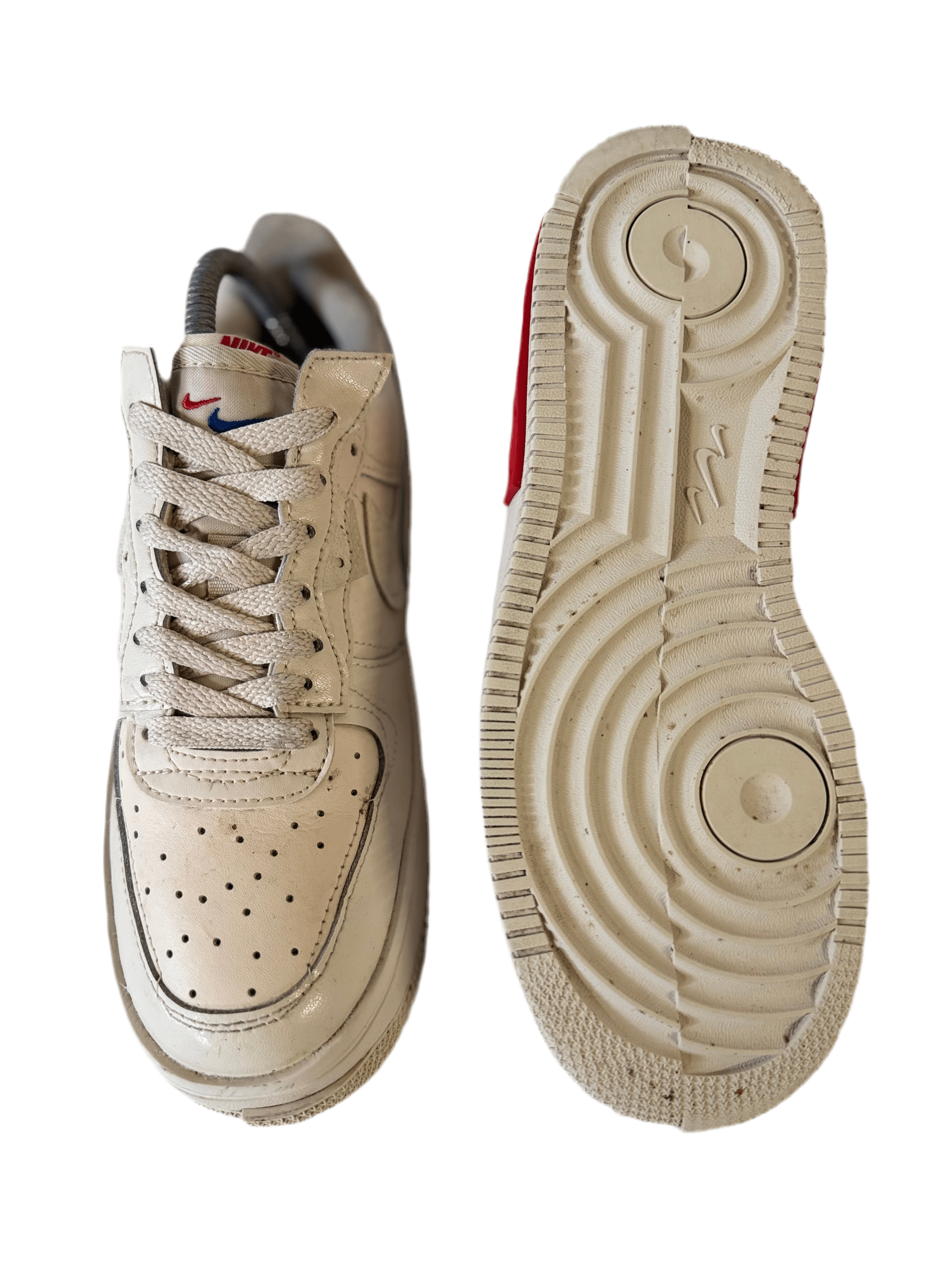 Nike Air Force 1 Fontanka 'Pearl White' uk 5 - RecycledStreetwear