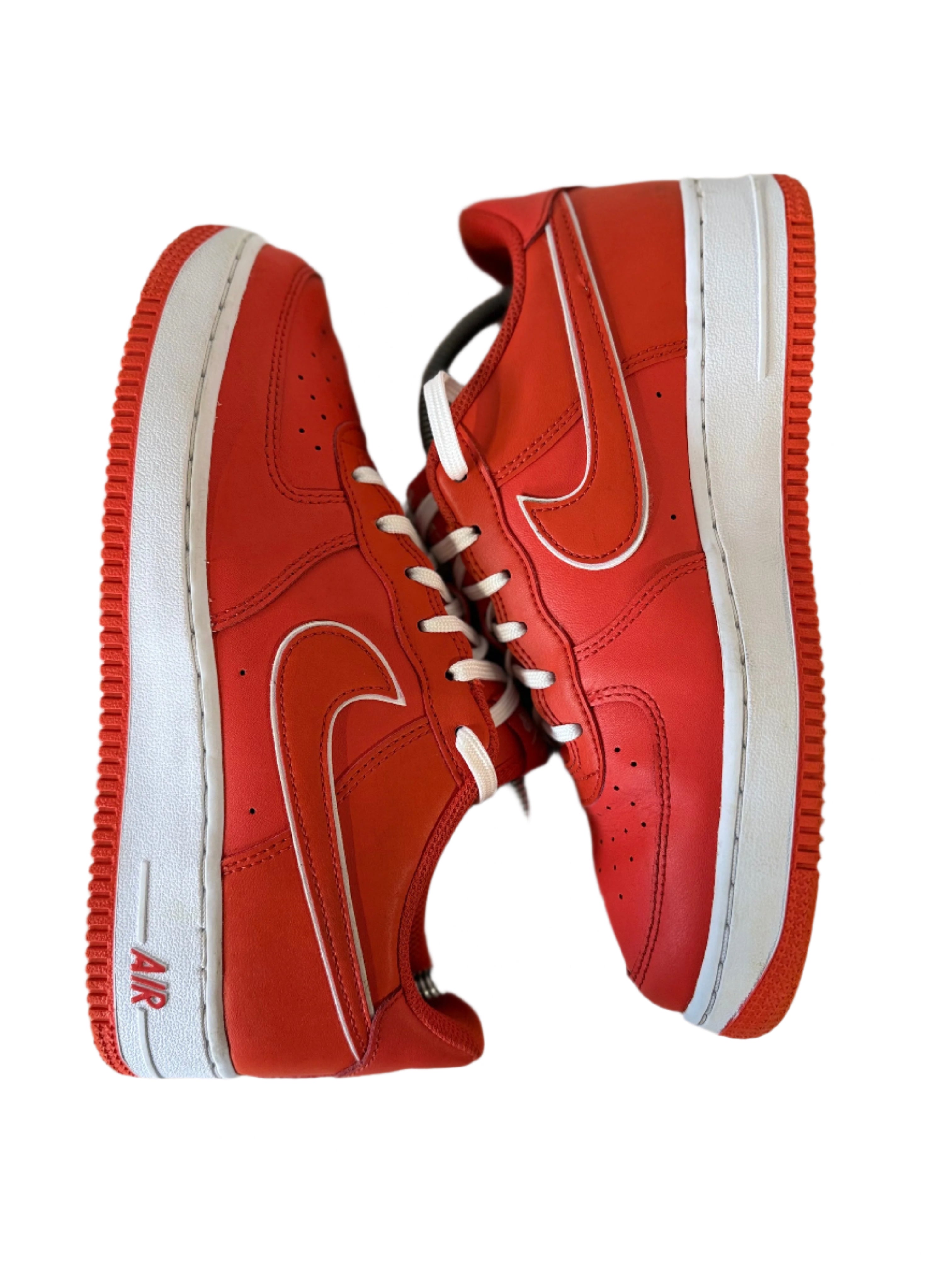 Nike Air Force 1 GS ‘Picante Red’ UK 6 - RecycledStreetwear