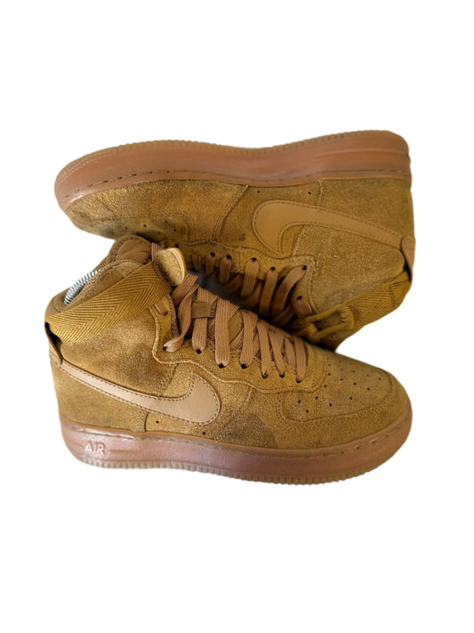 Nike Air Force 1 High LV8 3 'Wheat' uk 4 - RecycledStreetwear