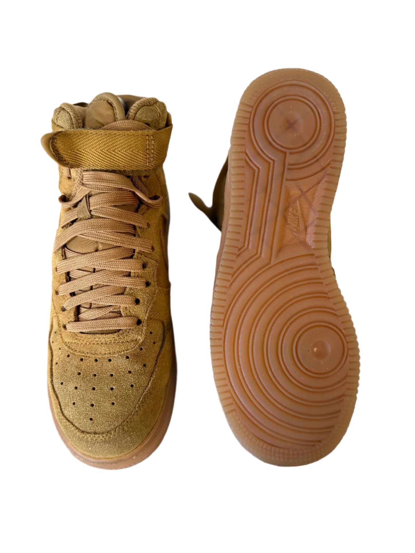 Nike Air Force 1 High LV8 3 'Wheat' uk 4 - RecycledStreetwear