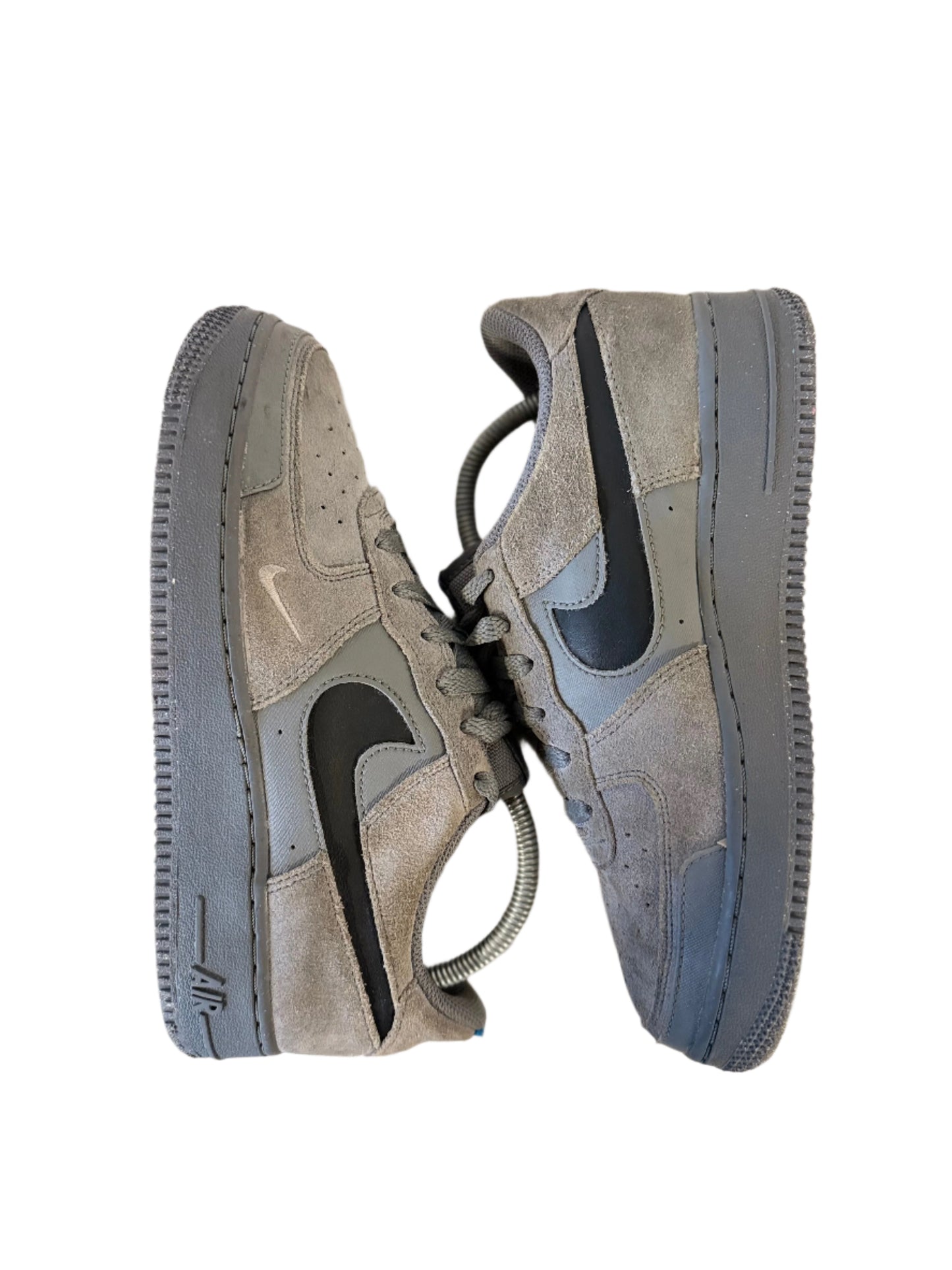 Nike Air Force 1 Low 'Cut Out Swoosh Smoke Grey' uk 5.5 - RecycledStreetwear