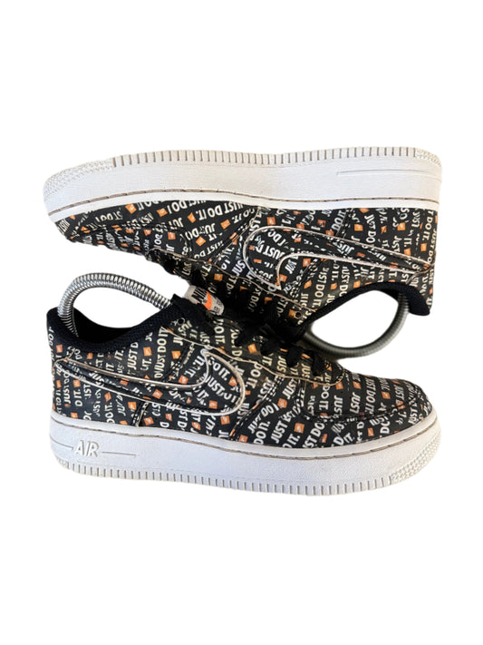 Nike Air Force 1 Low 'Just Do It Pack Black' (gs) uk 4 - RecycledStreetwear