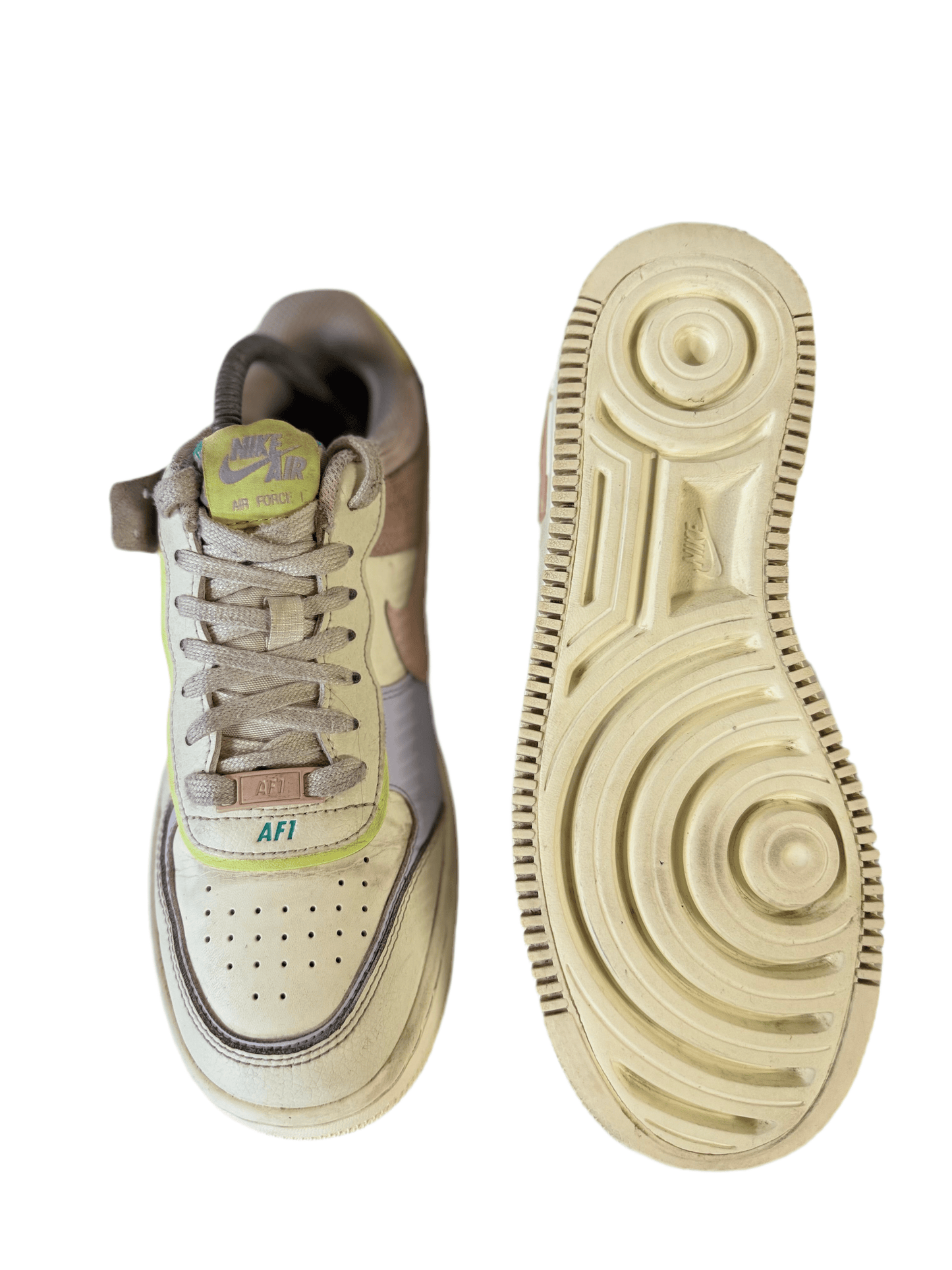 Nike Air Force 1 Low Shadow 'Cashmere' Uk 6 - RecycledStreetwear