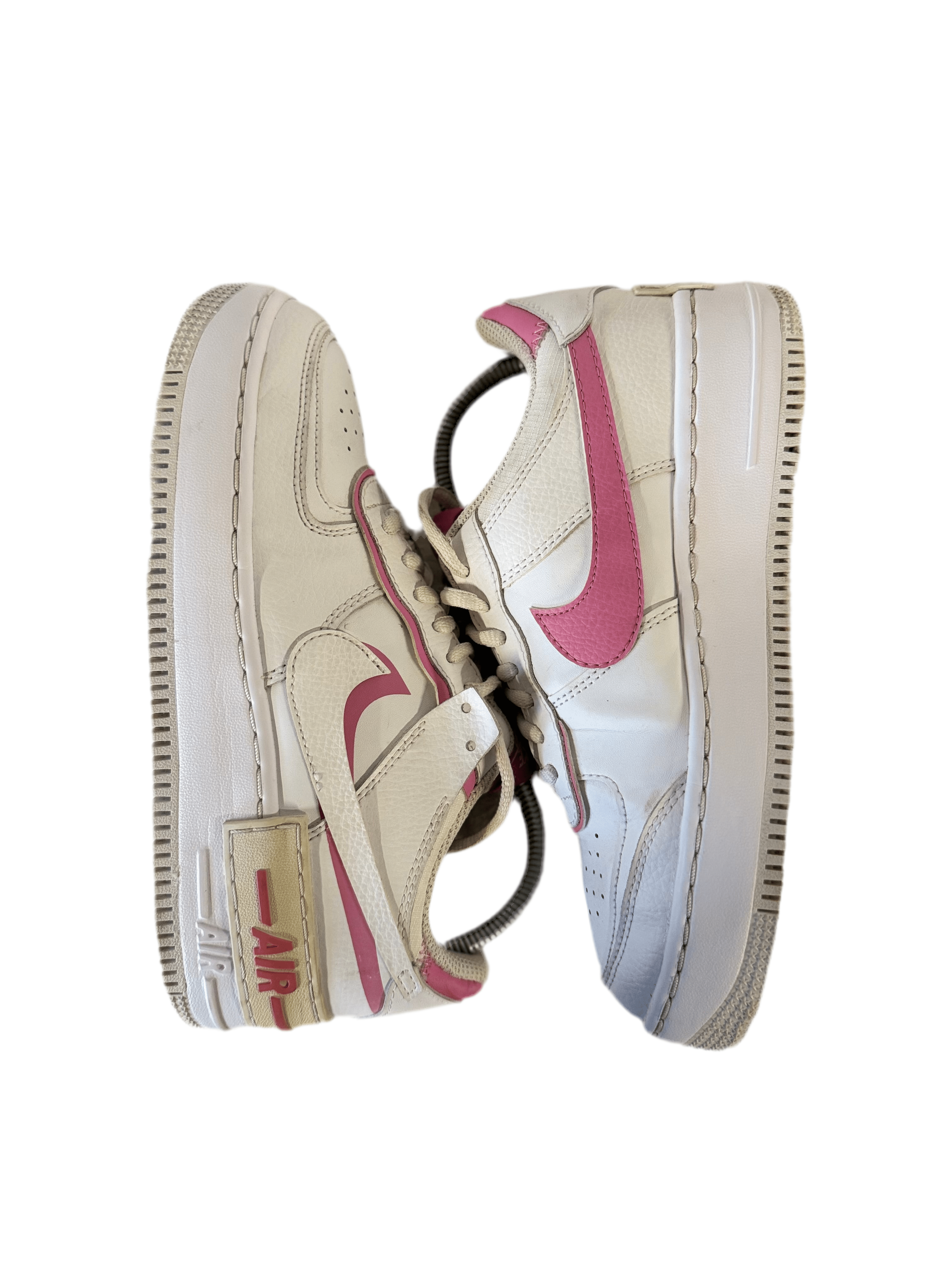 Nike Air Force 1 Low Shadow 'White Magic Flamingo' uk 5 - RecycledStreetwear
