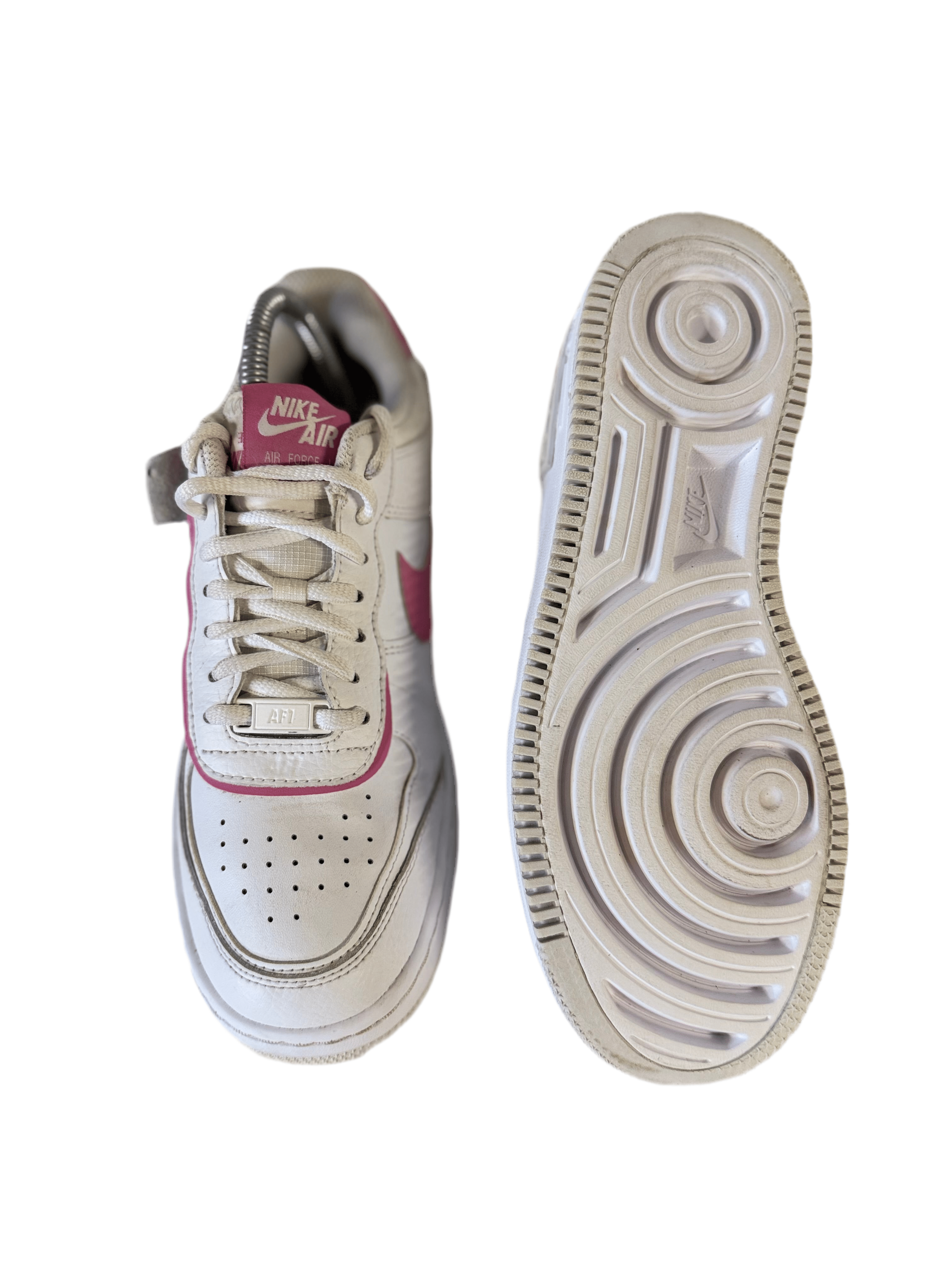 Nike Air Force 1 Low Shadow 'White Magic Flamingo' uk 5 - RecycledStreetwear