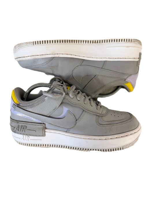 Nike Air Force 1 Low Shadow 'Wolf Grey Lavender Mist' UK 7 - RecycledStreetwear