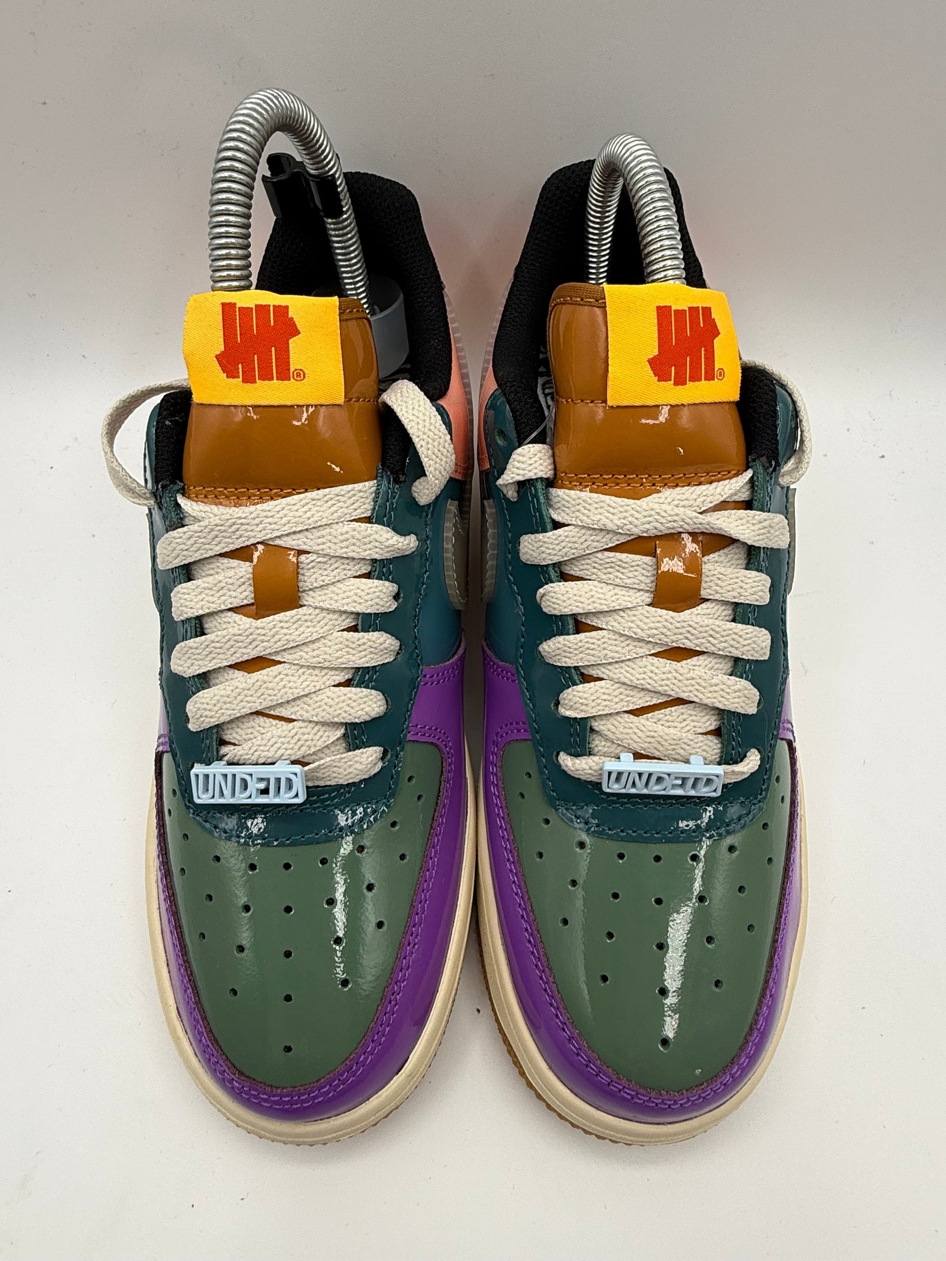Nike Air Force 1 Low SP Undefeated Multi - Patent Wild Berry UK 4 - RecycledStreetwear
