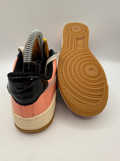 Nike Air Force 1 Low SP Undefeated Multi - Patent Wild Berry UK 4 - RecycledStreetwear