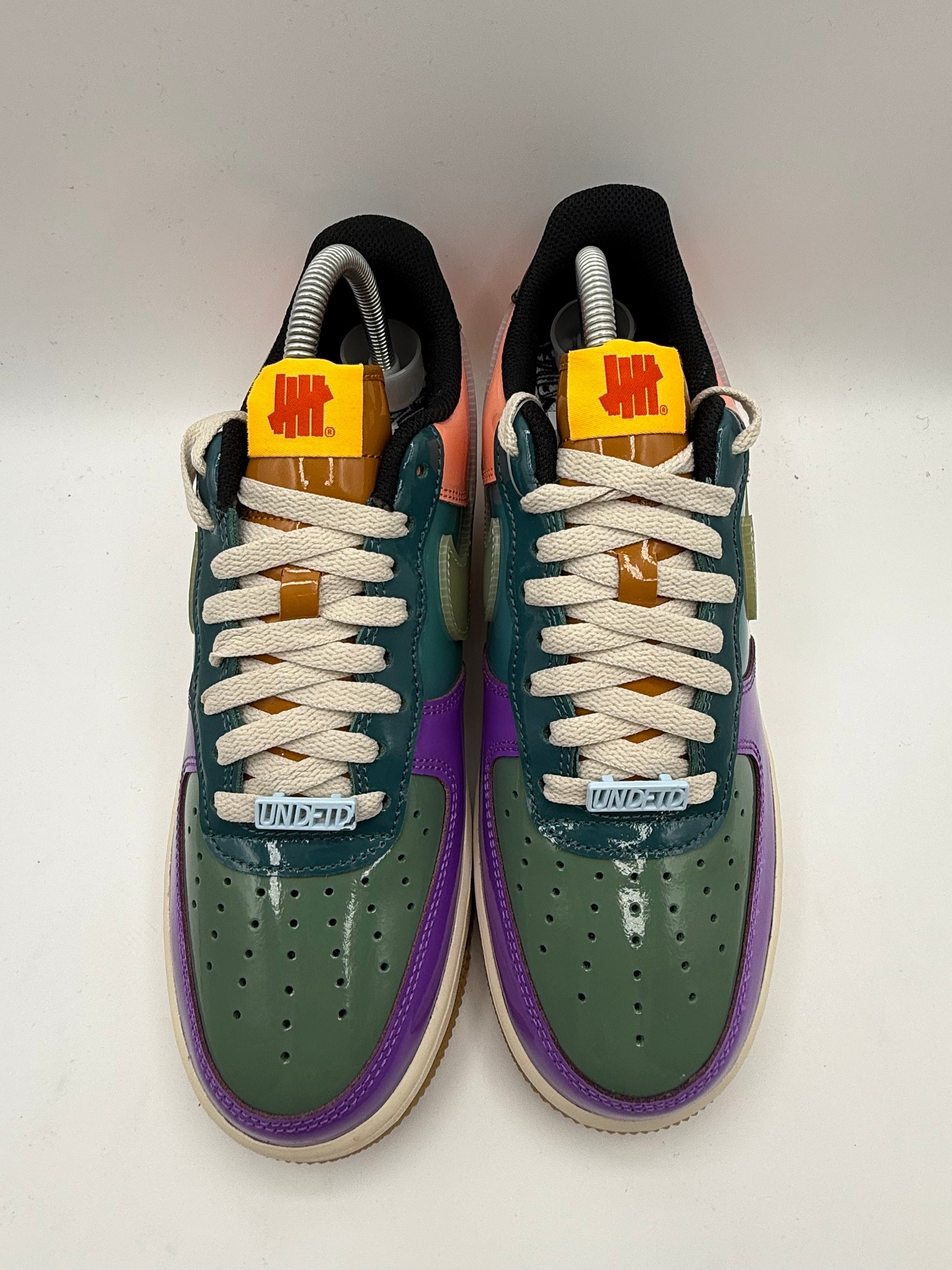 Nike Air Force 1 Low SP Undefeated Multi - Patent Wild Berry UK 7 - RecycledStreetwear